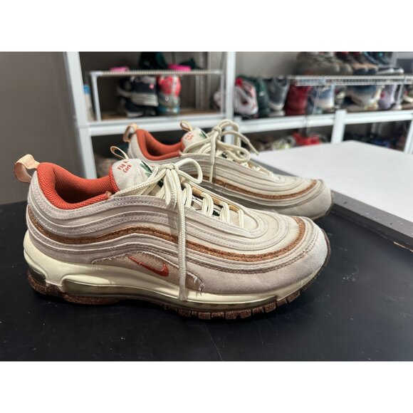 Nike Air Max 97 SE "Coconut Milk / Cork" - DC3986-100 - Mens 8.5 - Picture 1 of 9